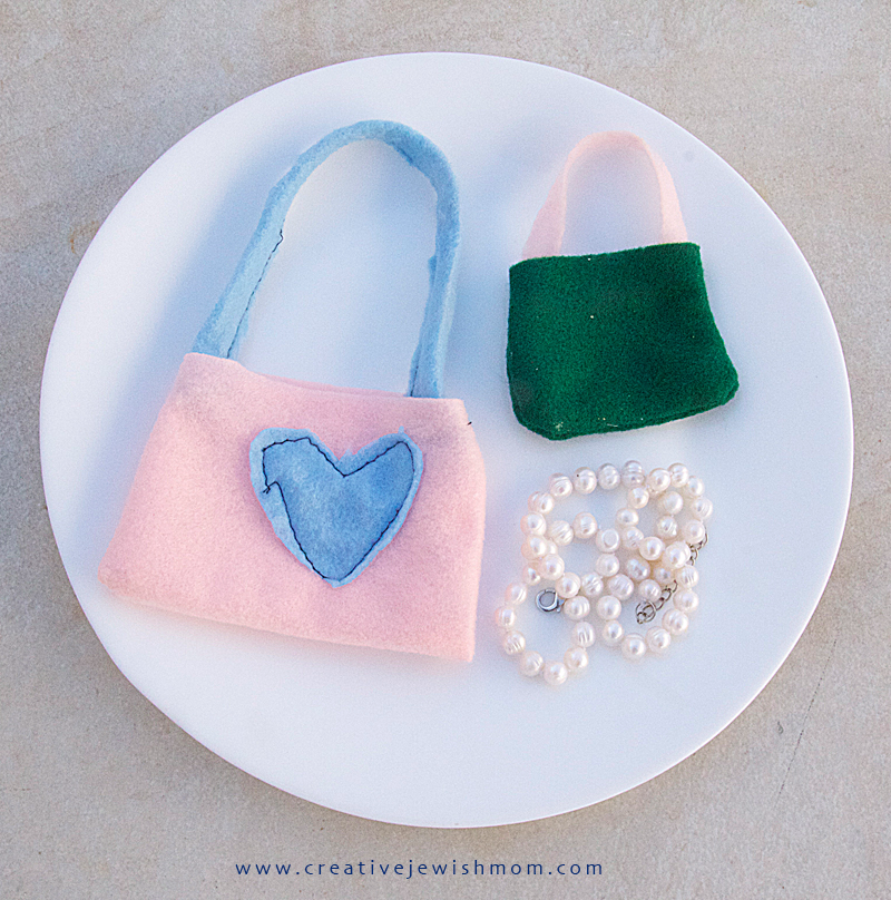 A First Machine Sewing Project: Felt Jewelry Pouches