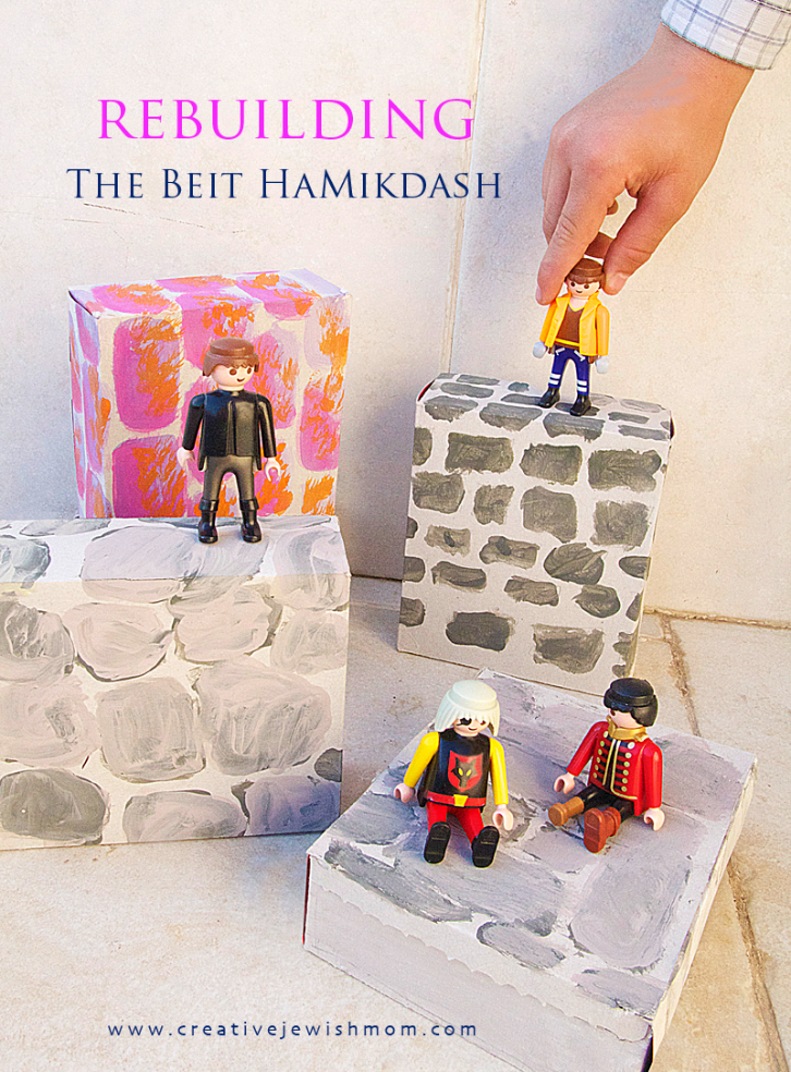 Rebuilding The Beit HaMikdash Recycling Craft For Kids