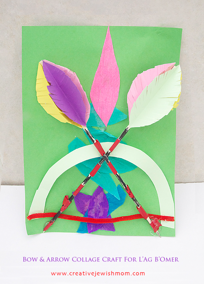 Bow And Arrow Collage For L’Ag B’Omer