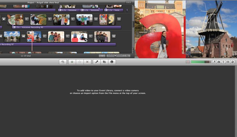 Making A Slide Show With Voiceover Using i movie!
