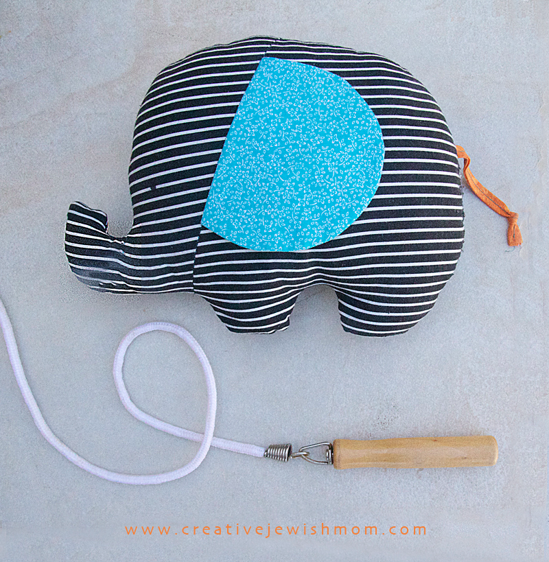 Simple Sewing: A Stuffed Elephant Toy!