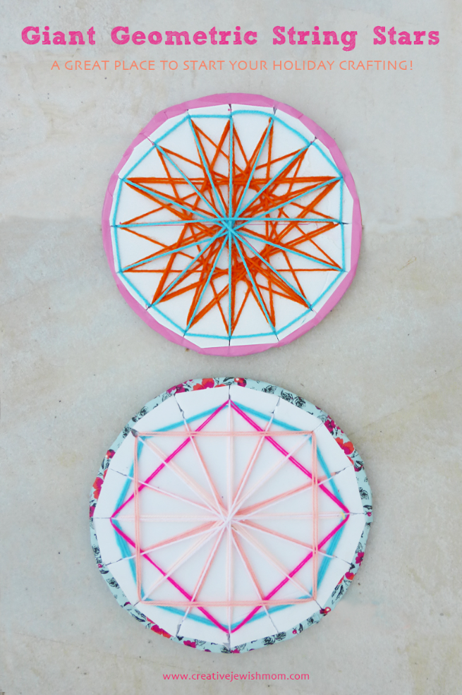 Giant Geometric String Star Craft For The Holidays!