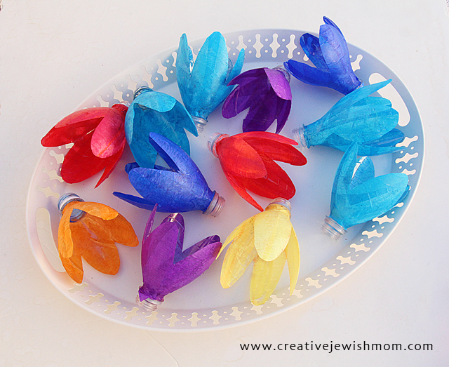 Flower Crafts Plastic Bottle tulips Flower Crafts Plastic Bottle tulips