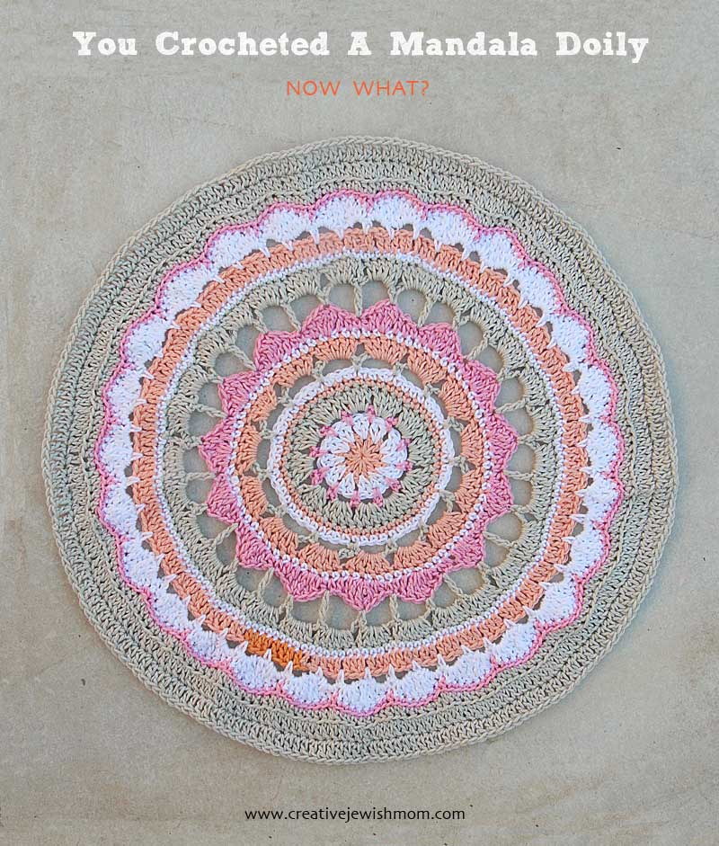11 Great Uses For The Mandala Doily You Just Crocheted!