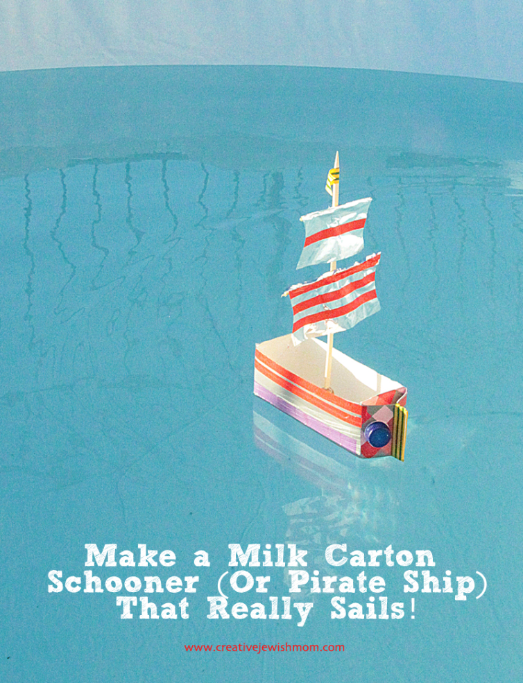 Milk Carton Sailboat Or A Milk Carton Pirates Schooner?