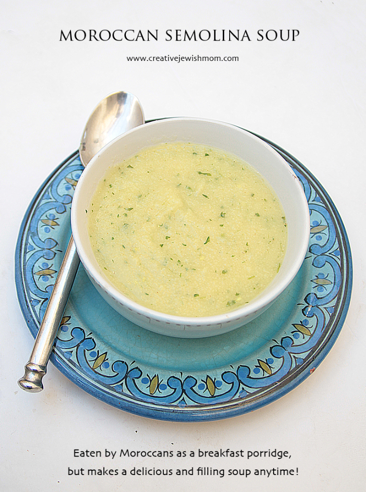 Moroccan Semolina Soup Is Simple And Perfect For Fall!