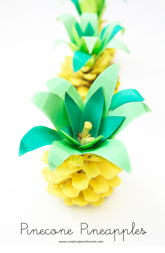 Pinecone Pineapple Craft For All Ages
