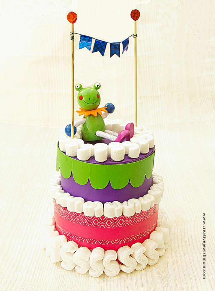 Tiered Birthday (Or Wedding) Cake Gift Box
