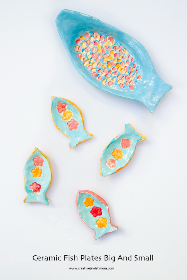 Ceramic Fish Plates: A Perfect Sushi Set And Great For Rosh HaShana Too!