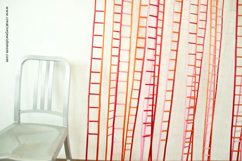 Little Ladders Party Decor (Or Fun Sculptural Installation!)