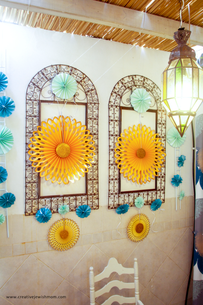 Welcome To My Succah, Just A Little Peak!
