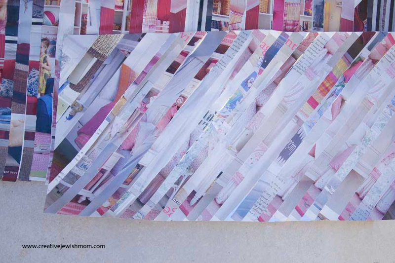 Recycle Magazine Pages And Make Artful Crafting Paper