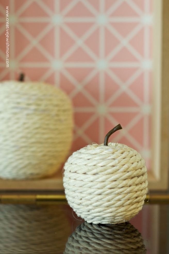 DIY: Rope Wrapped Apples Look Great Year Round