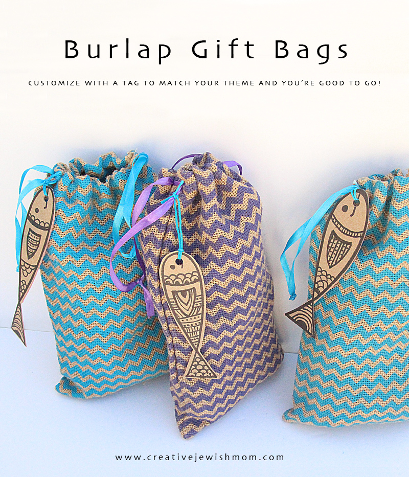 Burlap Gift Bags Are Fun Anytime Of Year