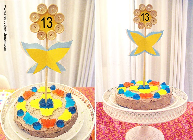 A Super Simple Butterfly Birthday Cake!