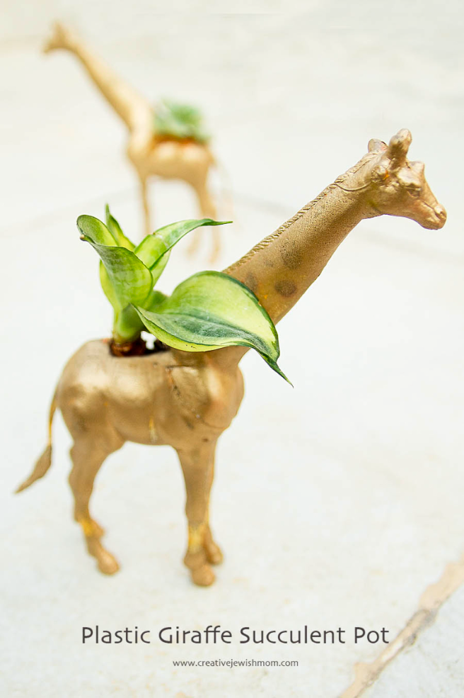 Plastic Animal Succulent Pot