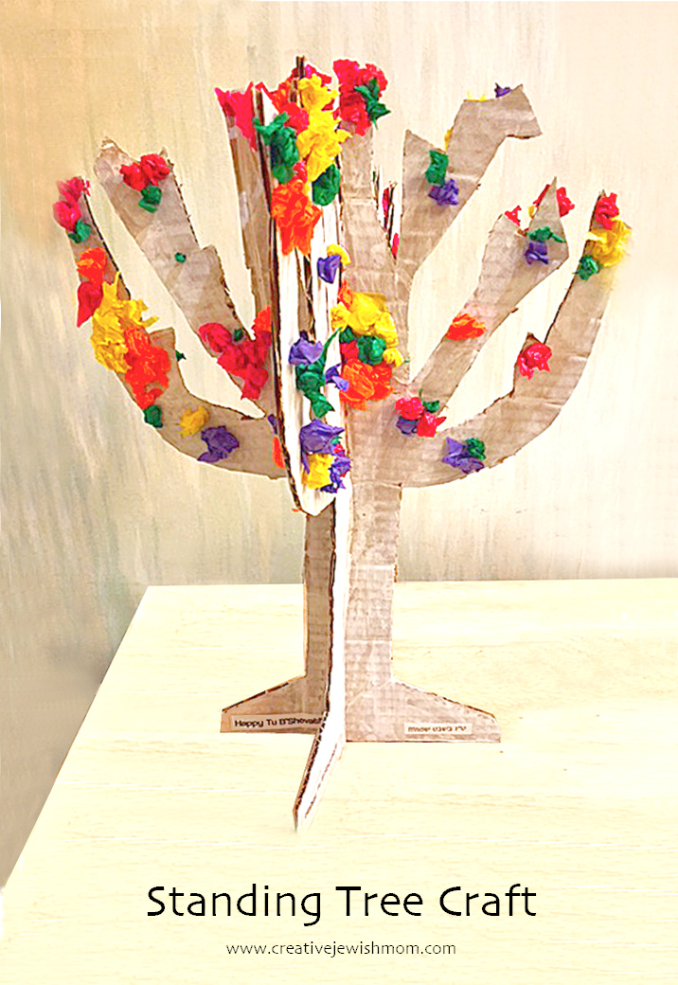 Stand Up Tree Craft Is Perfect For Tu B’Shevat!