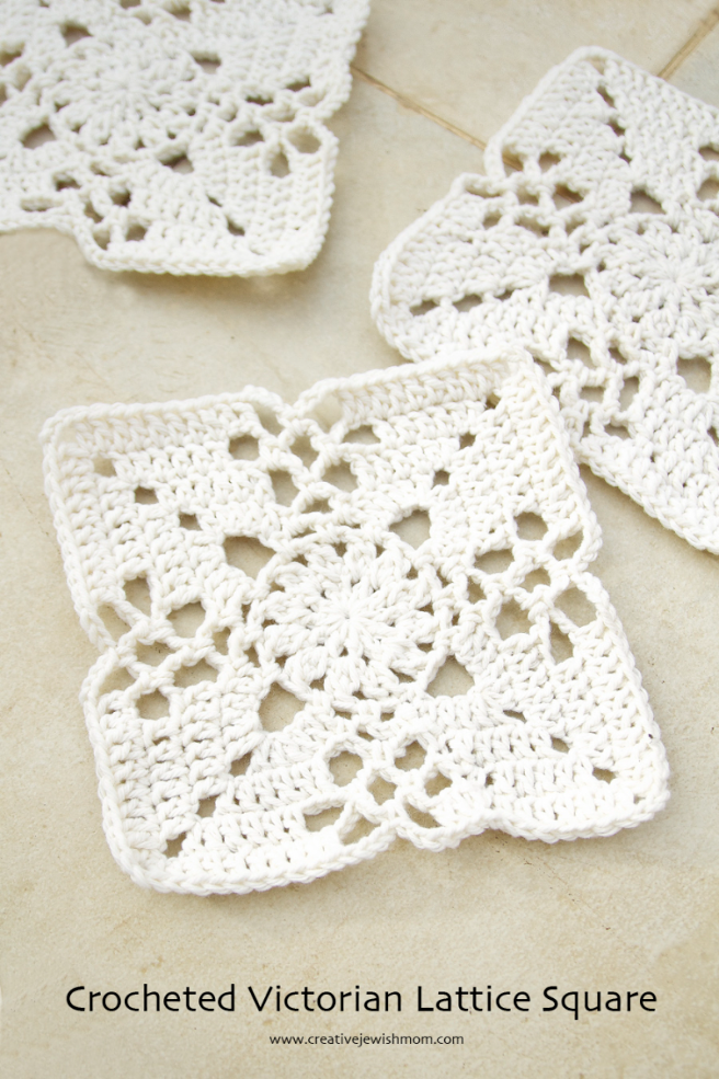 Crocheted Victorian Lattice Square Is A New Favorite!