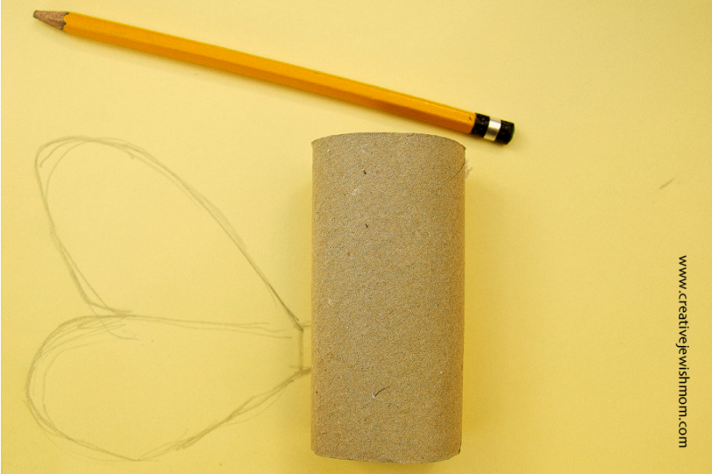 Toilet Paper Tube Butterfly Craft Plus Doodling Equals Fabulous!