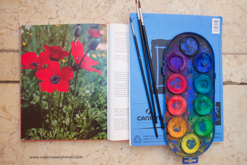 How To Paint Red Poppies With Watercolors