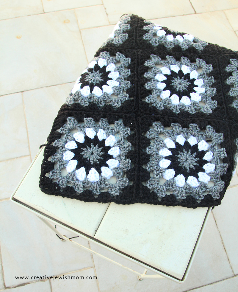 A Granny Square Crocheted W.I.P. That Became A R.I.P. Or Rather A Rip?