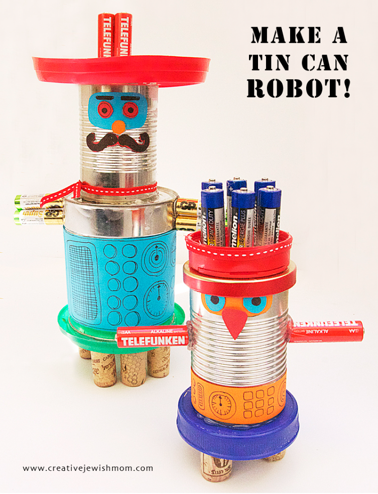 Tin Can Robots Recycling Craft!