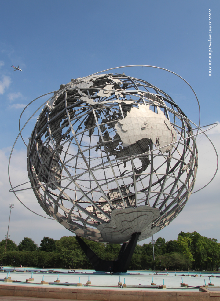 The Unisphere In Flushing Meadows-Corona Park, Queens, New York!