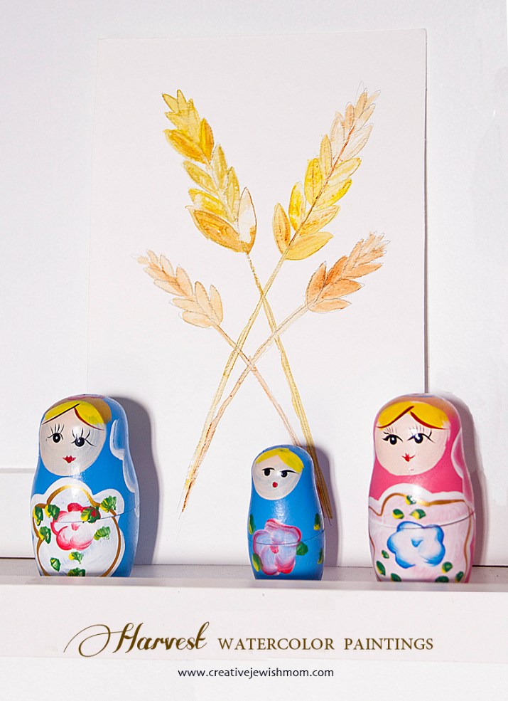 Simple Mediterranean Harvest Watercolor Paintings For All Ages
