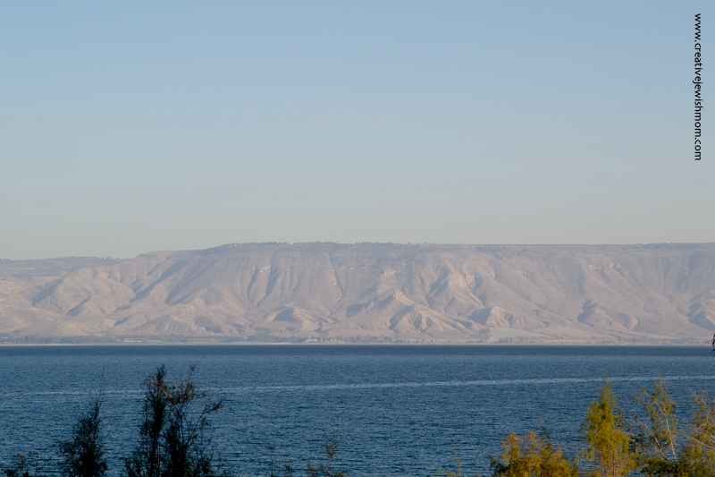 The Sea Of Galillee (Lake Tiberius, Yom Kinneret) On A Beautiful December Afternoon