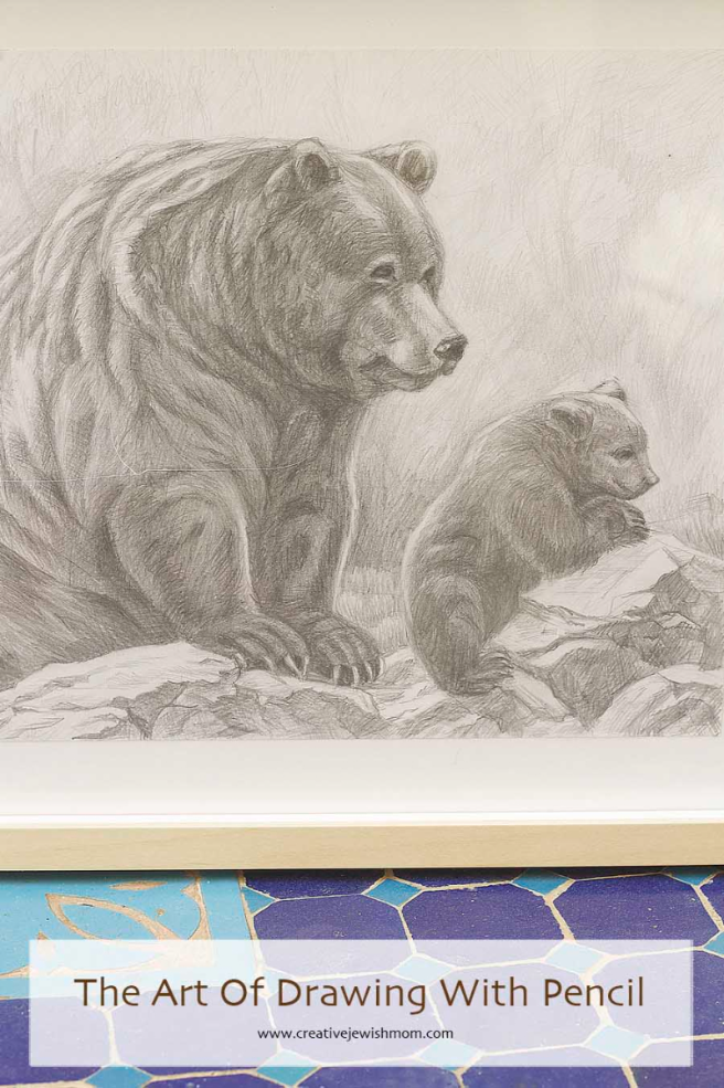 One Proud Mama Bear: My Daughter’s Pencil Drawing Success