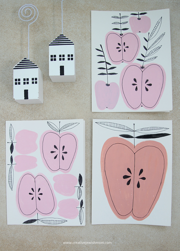 Simple Rosh HaShana Card Craft To Whip Up Tonight!