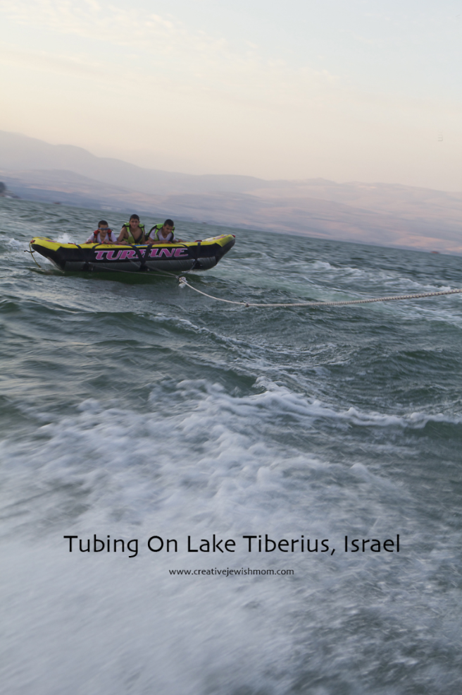 Tubing In Israel On Lake Tiberius