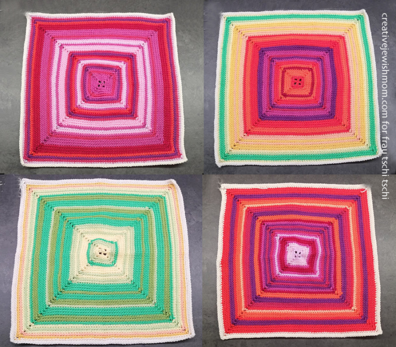 Crocheted-stripes- squares