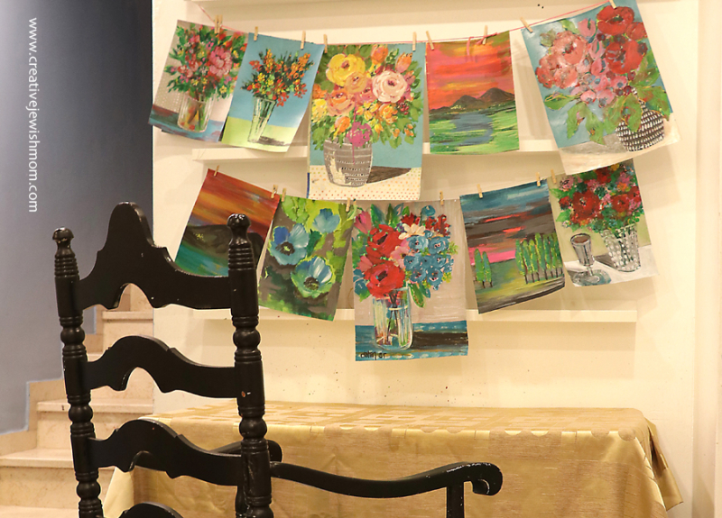 A Few New Paintings In My Clothesline Gallery