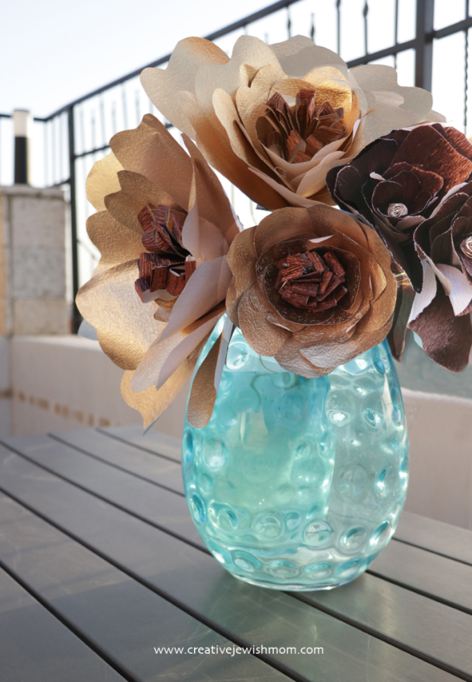 Giant Paper Flower Centerpiece