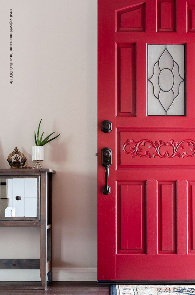 Front-door-makeover-with-paint