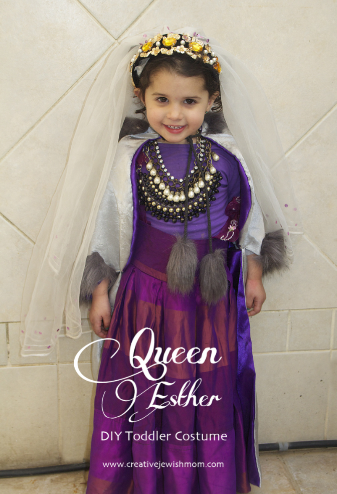 DIY Queen Esther Costume Uses Upcycled And New Elements