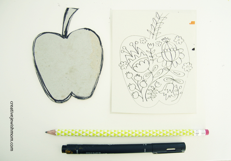 Doodle Apples To Whip Up For Rosh HaShana!