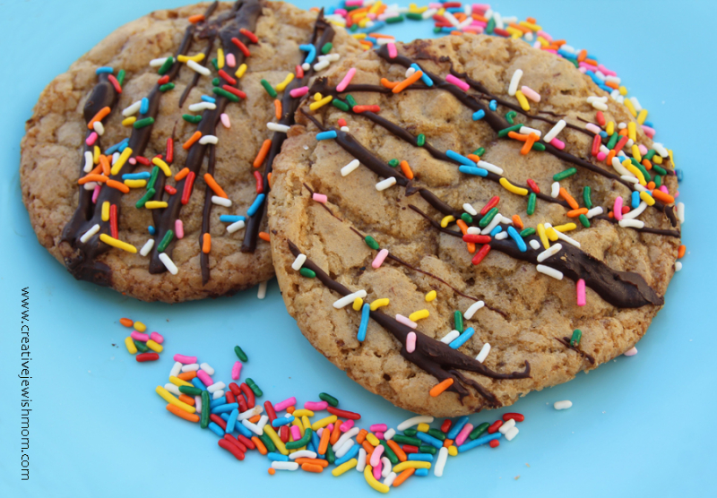 Chocolate Chip Cookies With Sprinkles For Chanukah Or Any Festivity!