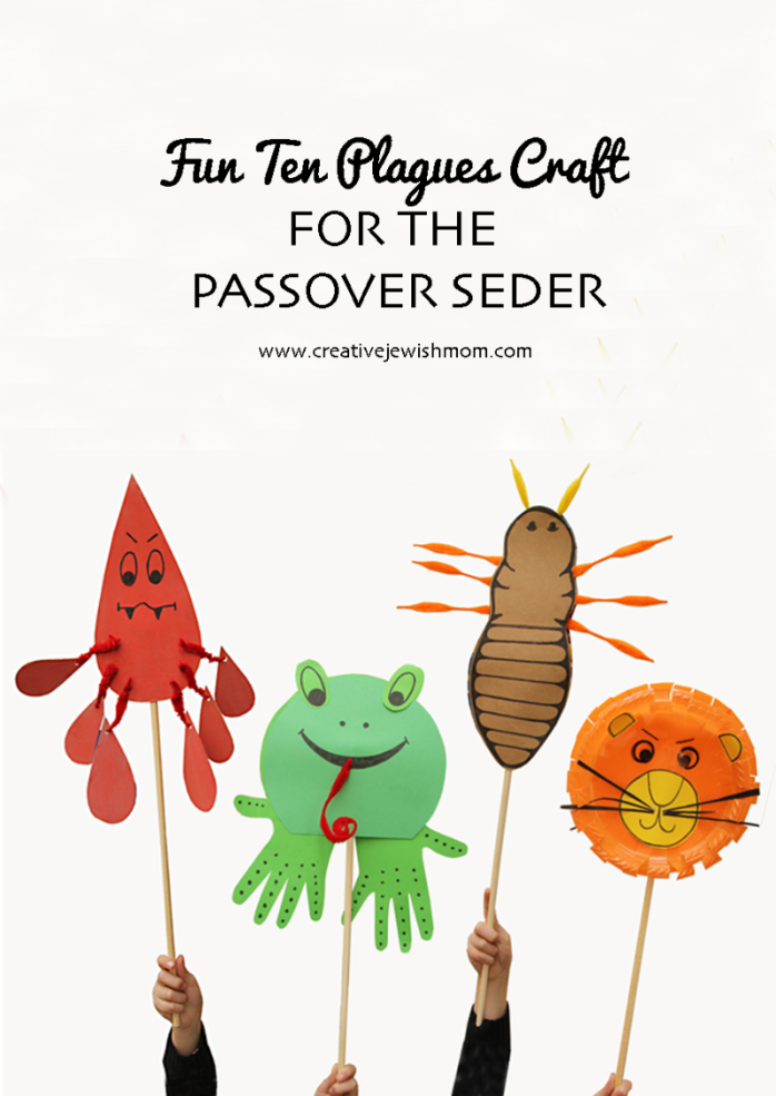 Ten Plagues Placards Craft For Passover