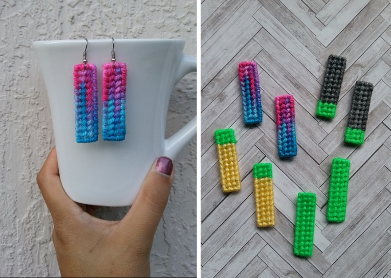 Plastic-canvas-earrings