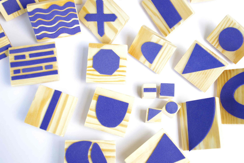 DIY-geometric-craft-foam-stamps