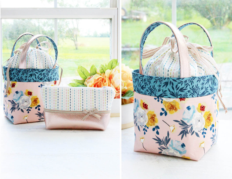DIY-Floral-bucket-Bag
