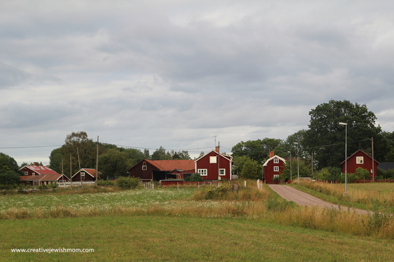Farming On The Dalalven River, Sweden