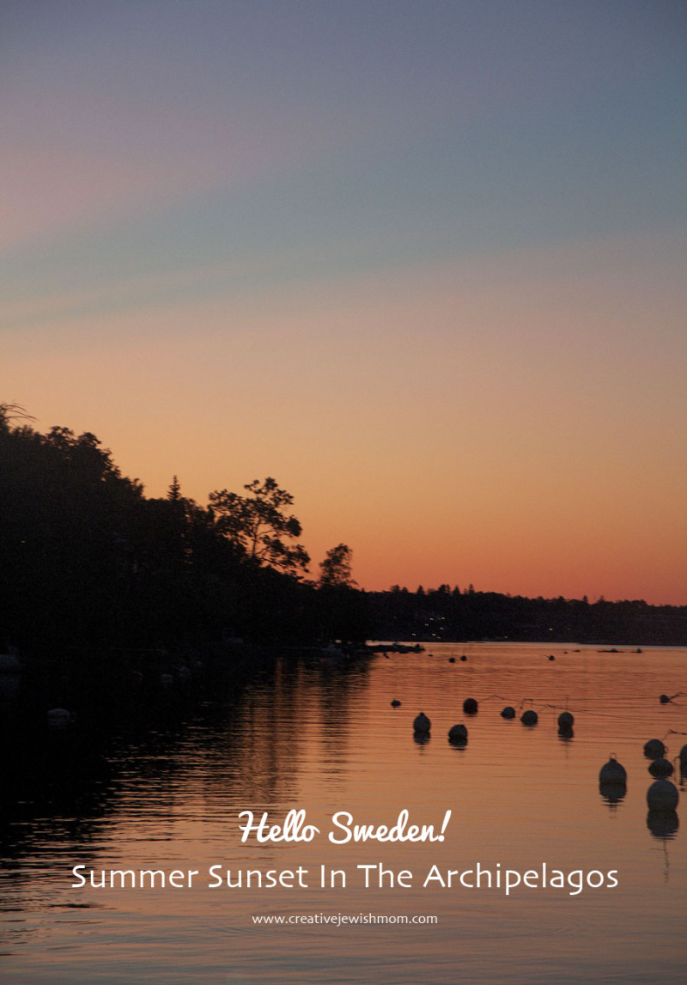 Stunning Swedish Summer Sunset In The Stockholm Archipelagos