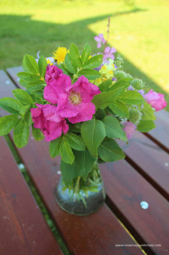 Swedish Wild Flower Birthday Bouquet