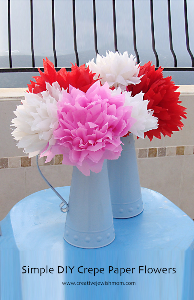 Simple DIY Crepe Paper Flowers To Make Now!