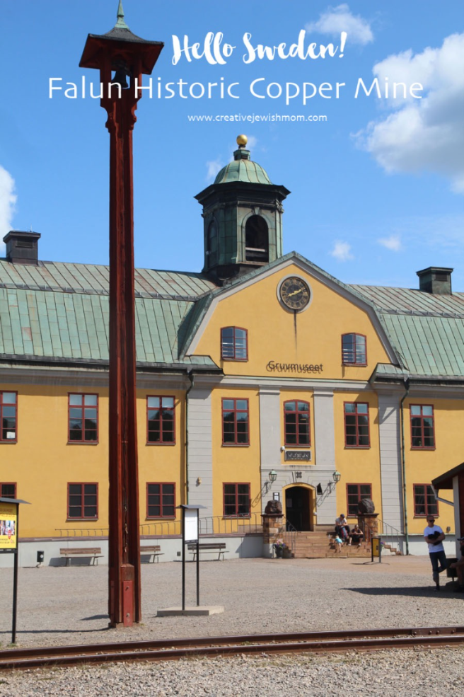 Historic Falun Copper Mine In Dalarna, Sweden