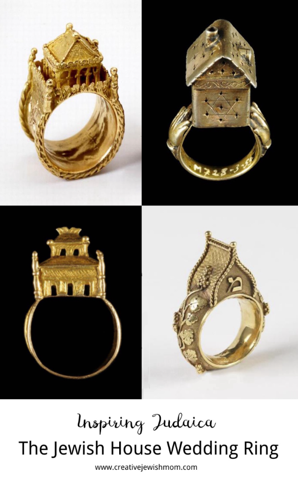 The Fabulous Gold Wedding Ring Shaped Like A House!