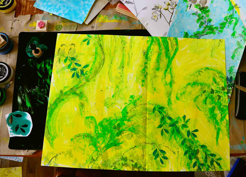 DIY-art-paper-process